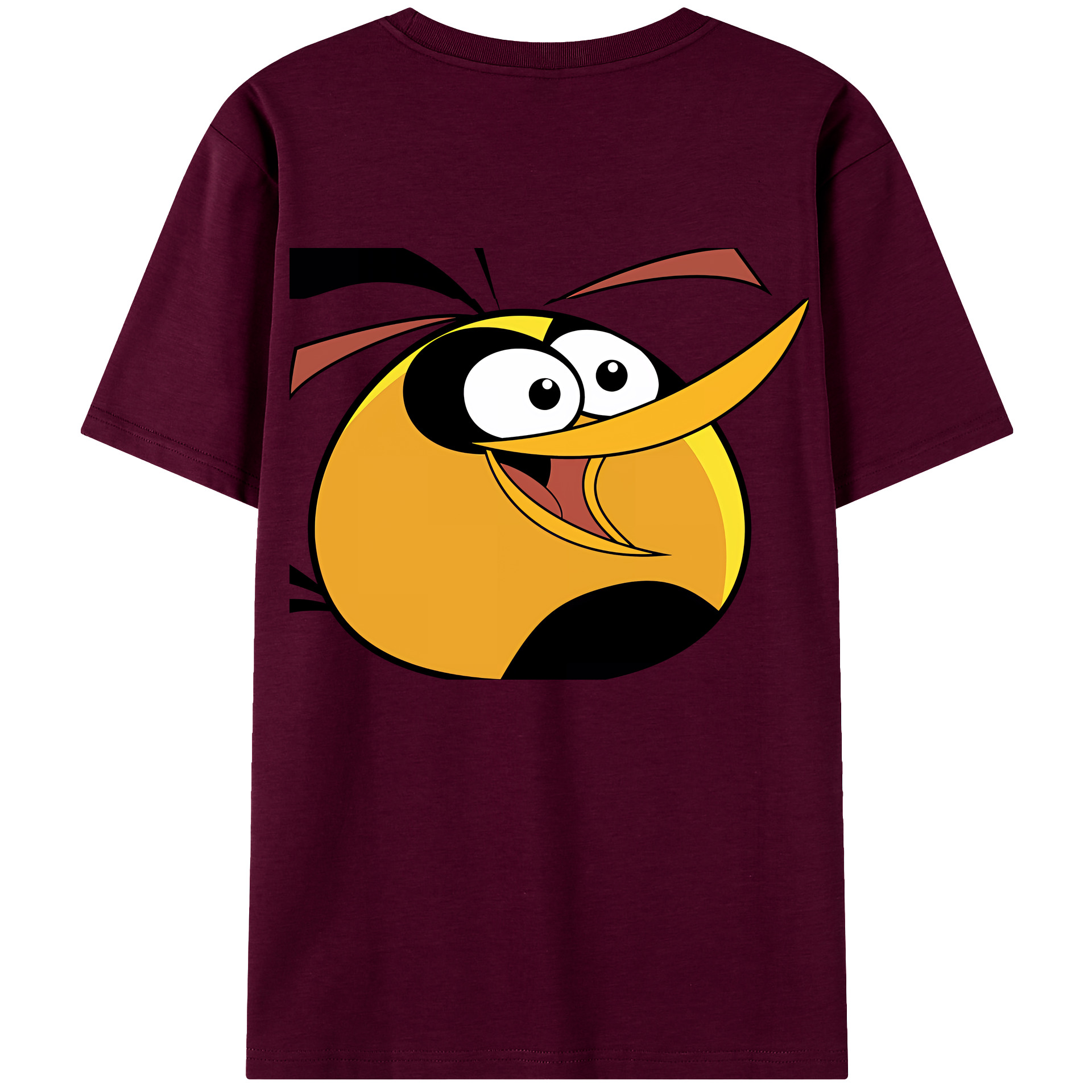 （画像用） Angry Birds アングリーバード レディース半袖Tシャツ(バックプリント)